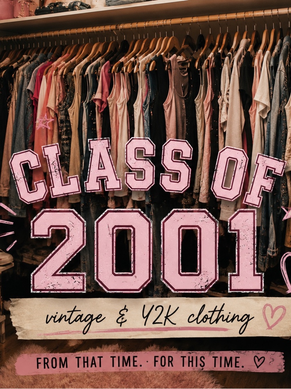 Vintage-90’s-Y2K- closet opening soon